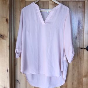Pink blouse